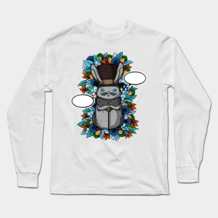 Top Hat Bunny Long Sleeve T-Shirt